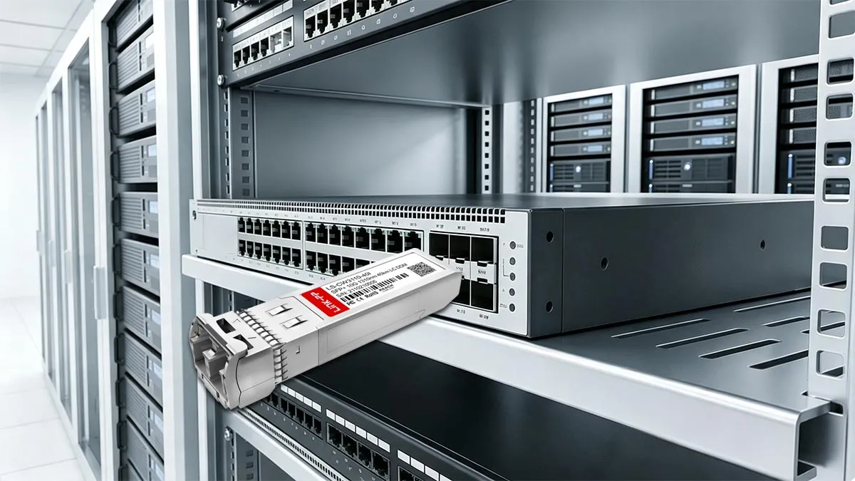 LINK-PP LS-CW3110-40I 10G SFP+ Usage Demonstration
