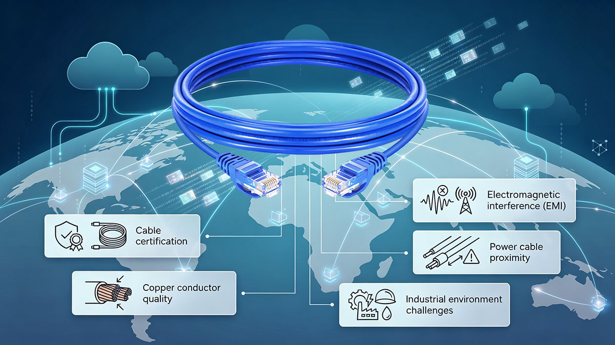 Fattori che determinano se il CAT5E può raggiungere velocità di 2.5 Gbps