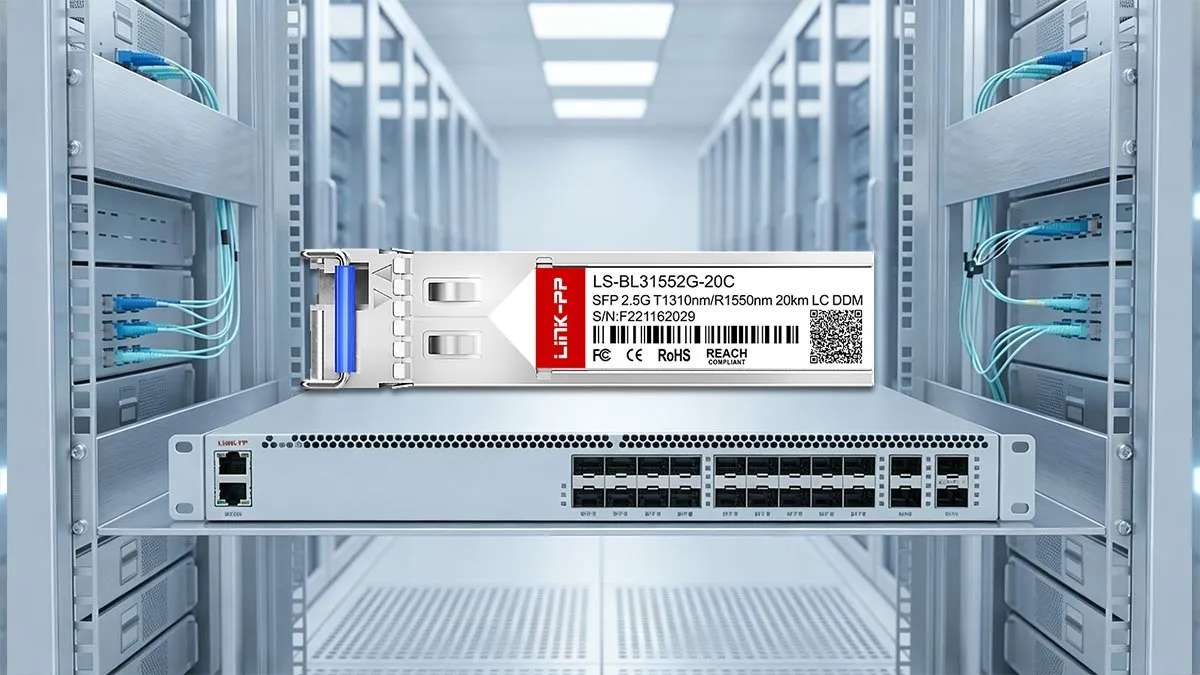 LINK-PP LS-BL31552G-20C 2.5G SFP BiDi Optical Module