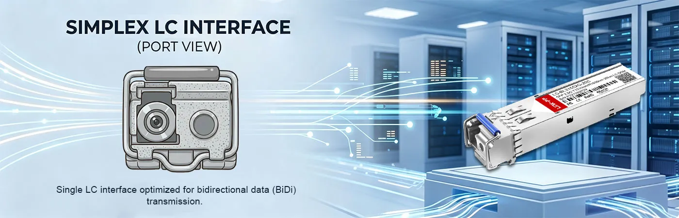 LS-BL31552G-20C Module with Simplex LC Interface