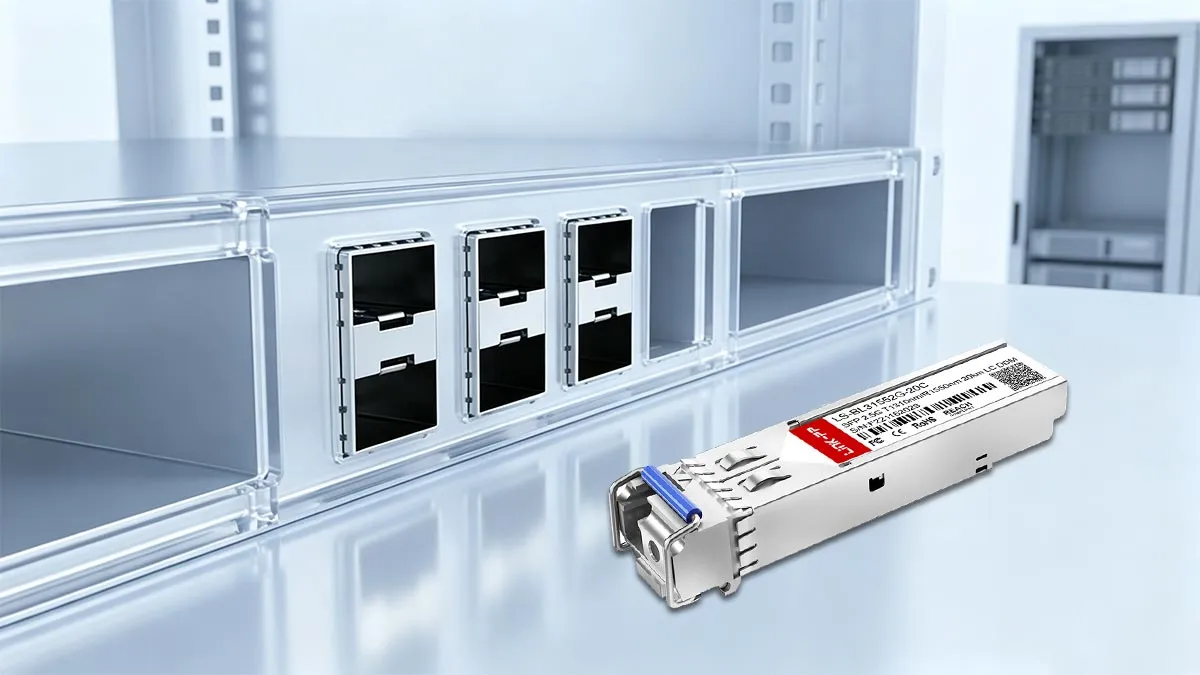 LINK-PP LS-BL31552G-20C 2.5G SFP BiDi  Usage Demonstration