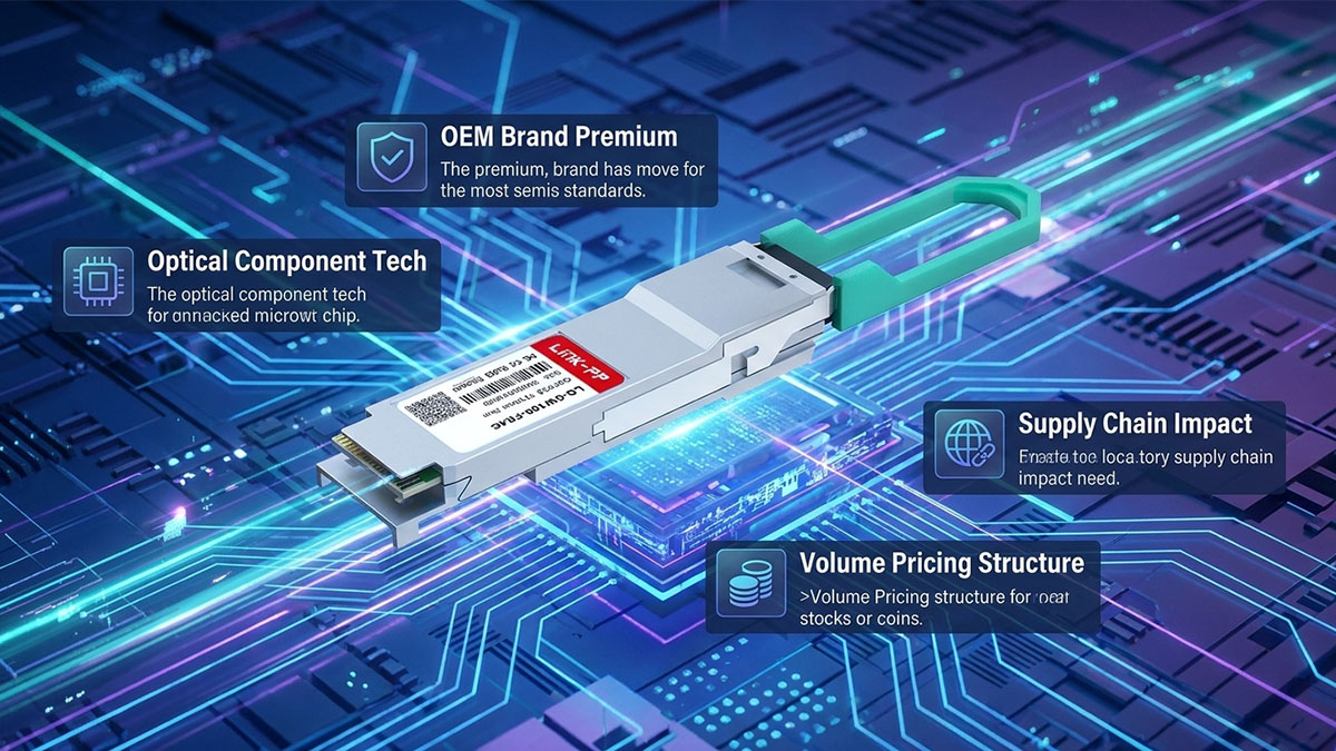 What Determines FN-TRAN-QSFP28-CWDM4 Price?