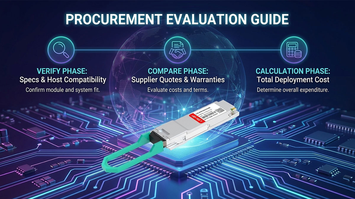 How to Evaluate FN-TRAN-QSFP28-CWDM4 Price Before Procurement