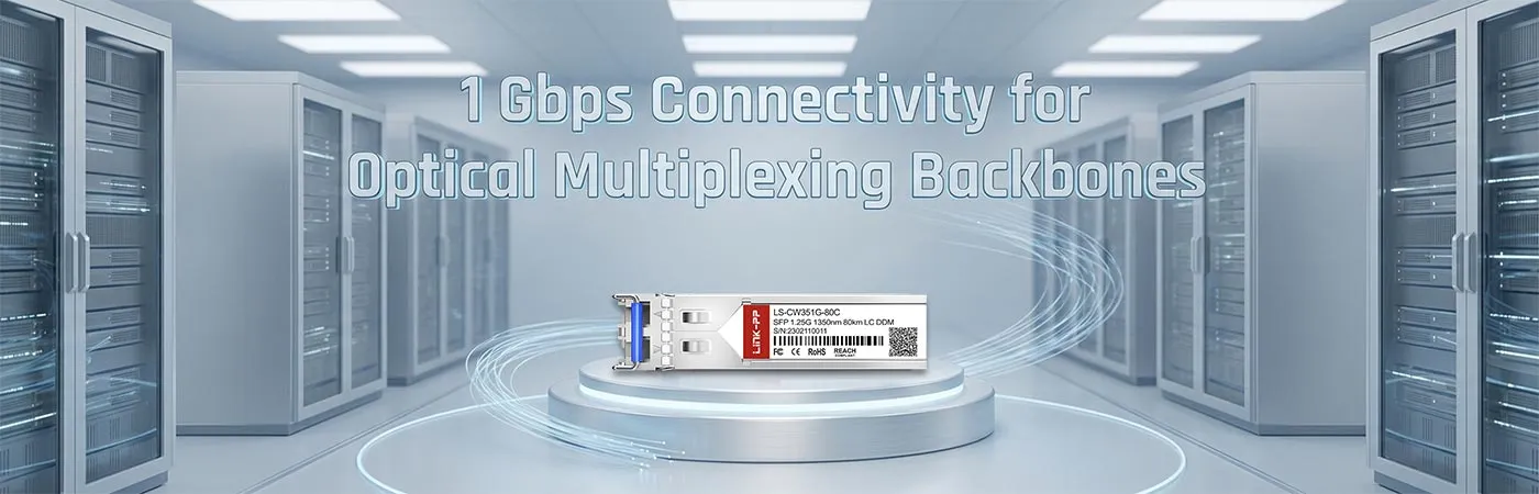 LS-CW351G-80C: 1 Gbps Connectivity for Optical Multiplexing Backbones