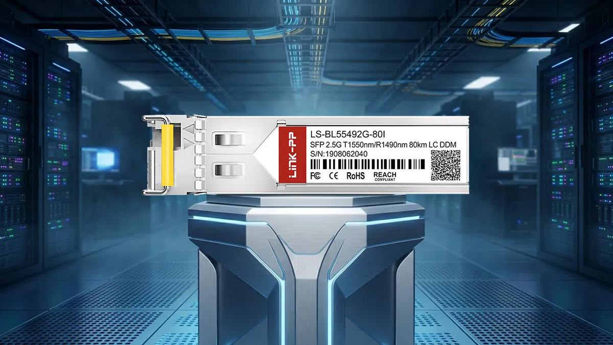 LINK-PP LS-BL55492G-80I 2.5G BiDi SFP Specifications