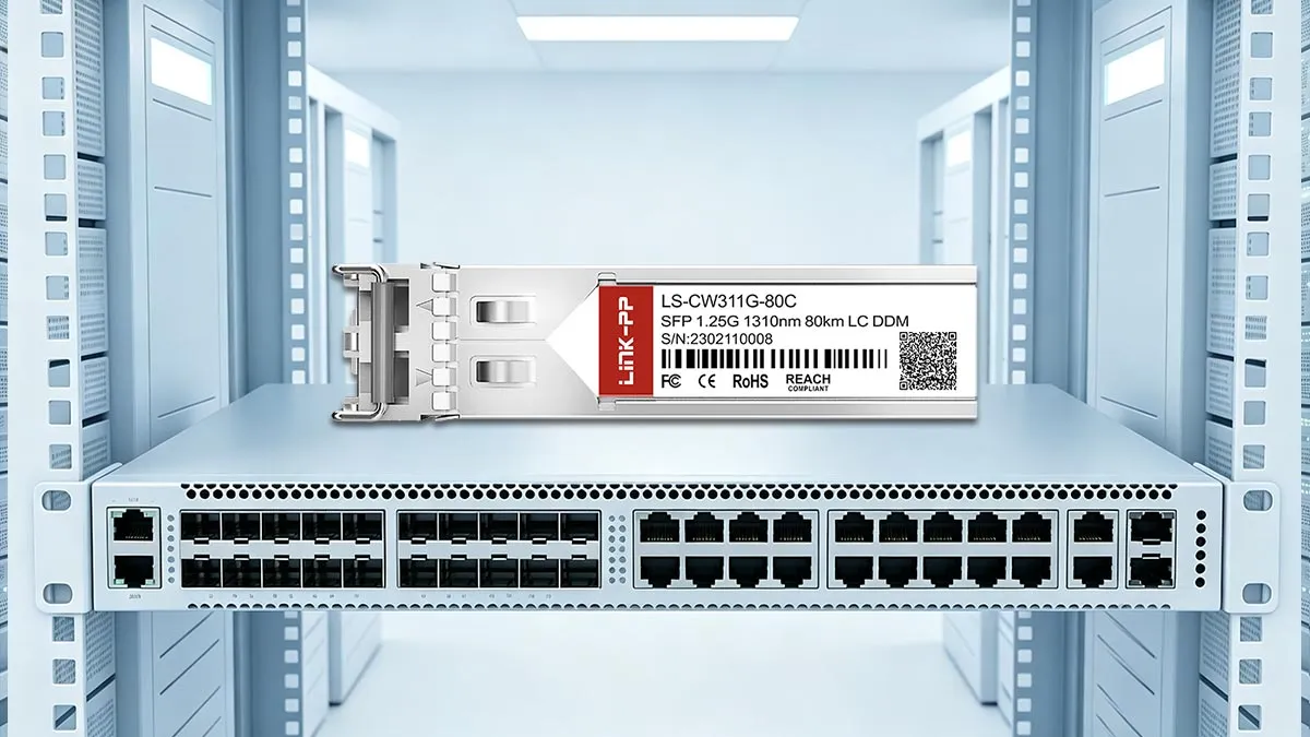 LINK-PP Modulo ottico SFP LS-CW311G-80C da 1G