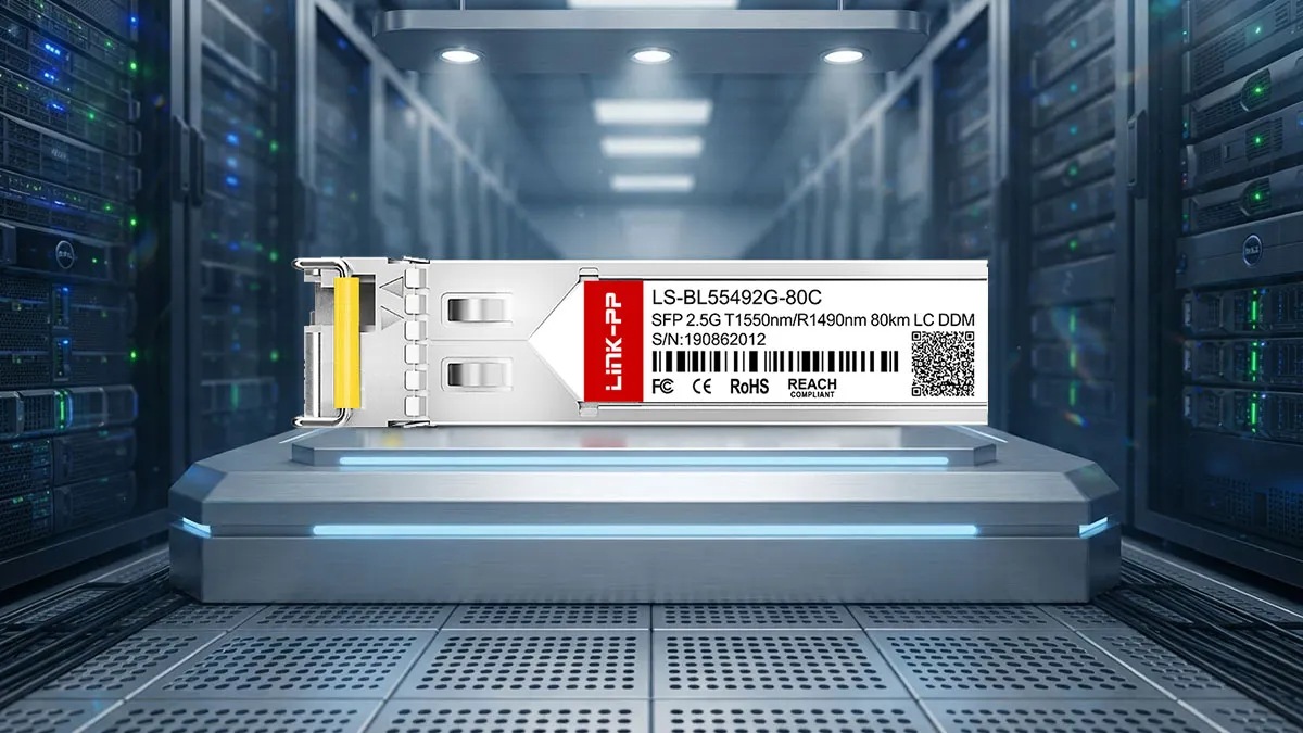LINK-PP LS-BL55492G-80C 2.5G BiDi SFP Specifications
