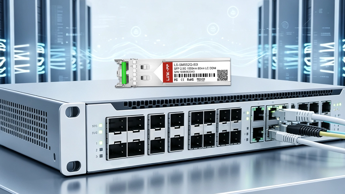LINK-PP LS-SM552G-80I 2.5G SFP&nbsp;Usage Demonstration