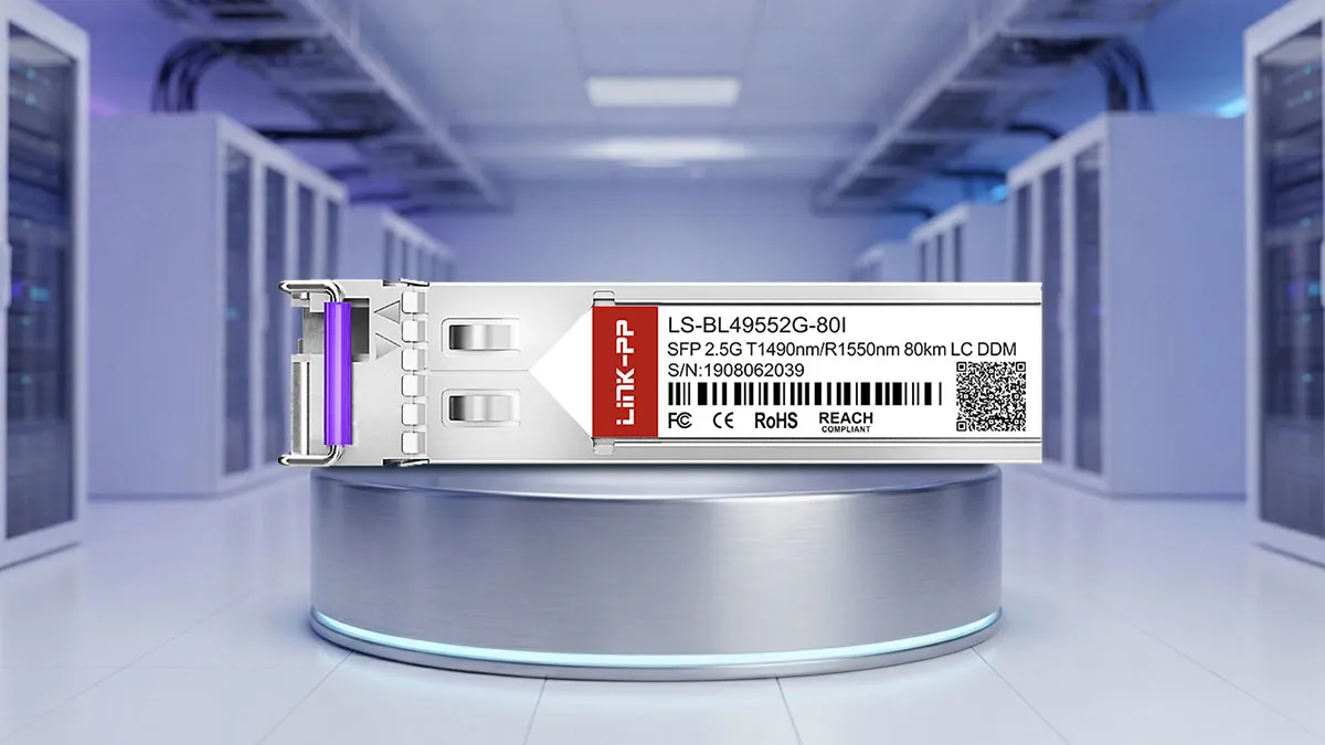 LINK-PP LS-BL49552G-80I 2.5G BiDi SFP Specifications