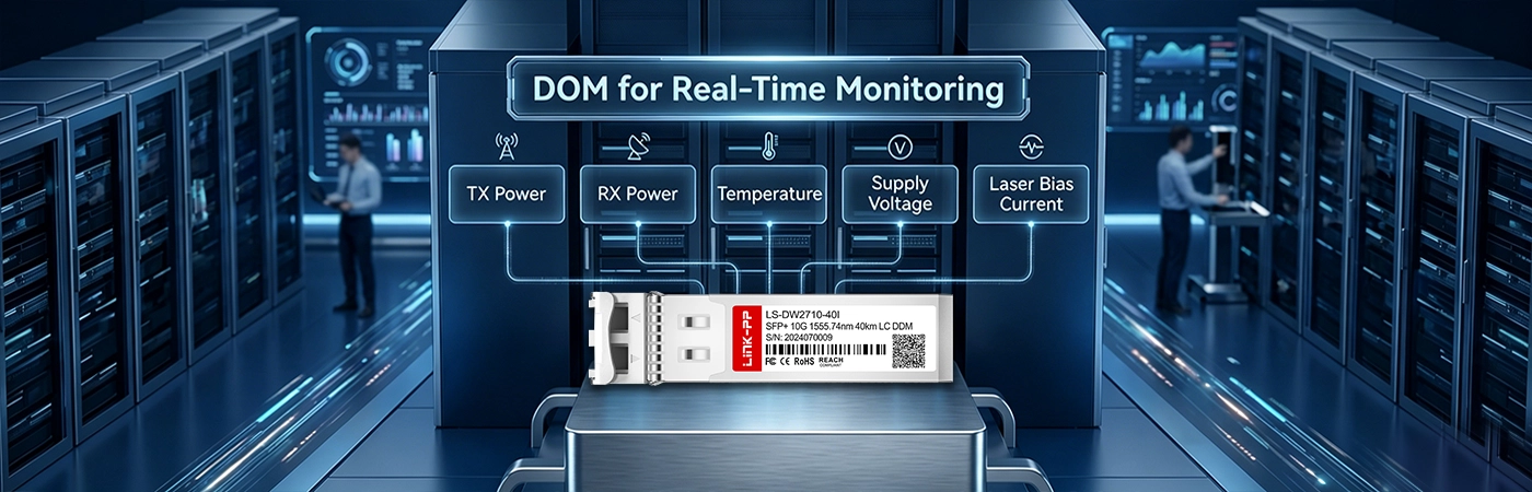 リアルタイムモニタリング用DOM搭載LS-DW2710-40Iモジュール