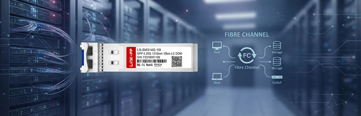 LS-SM314G-10I: 4G Connectivity for Fibre Channel