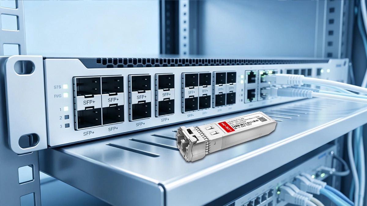 Brocade 10G-SFPP-ZRD-1555.75-I Compatible LINK-PP 10G SFP+ Usage Demonstration