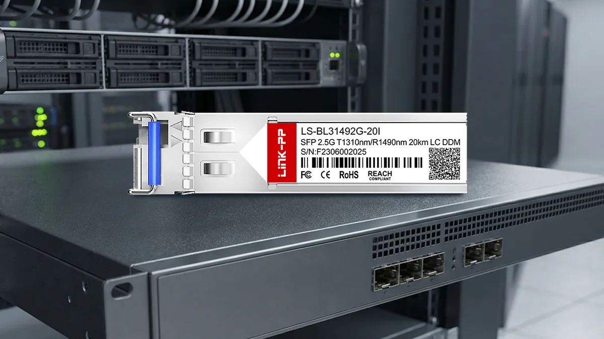 LINK-PP LS-BL31492G-20I 2.5G BiDi SFP Optical Module