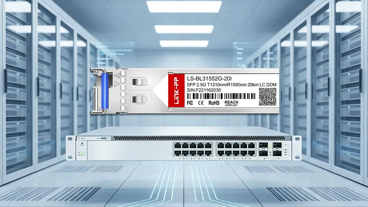 LINK-PP LS-BL31552G-20I 2.5G SFP BiDi Optical Module