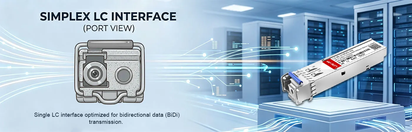 LS-BL31552G-20I Module with Simplex LC Interface