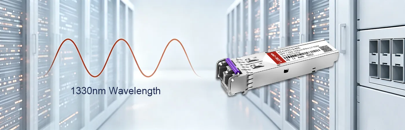 CW-SFP1G80-33 Module with 1330nm Wavelength