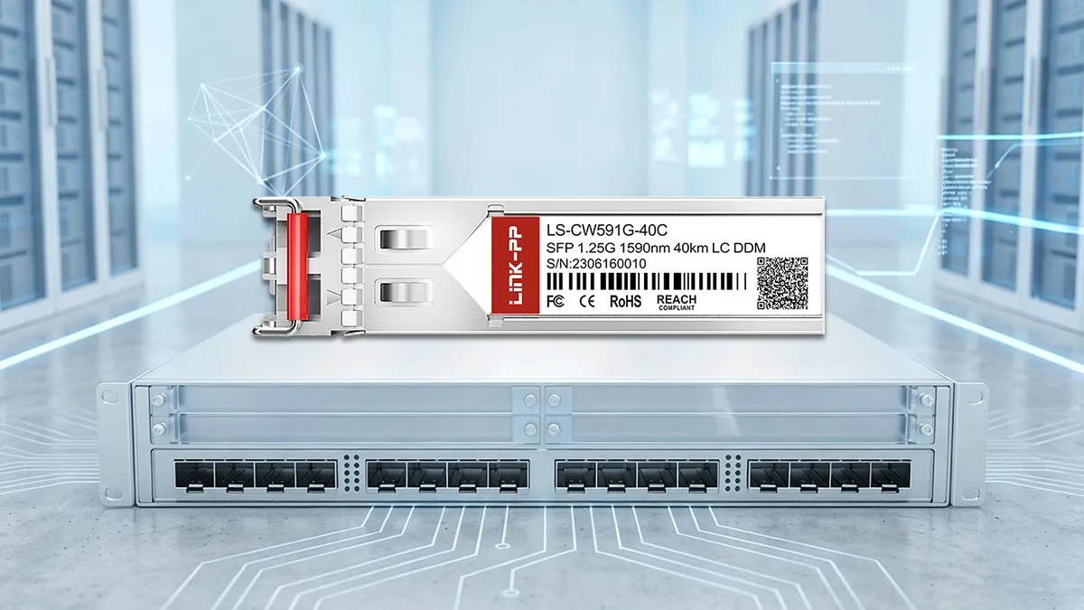 Arista SFP-1G-CW-1590 Compatible LINK-PP 1G SFP Optical Module