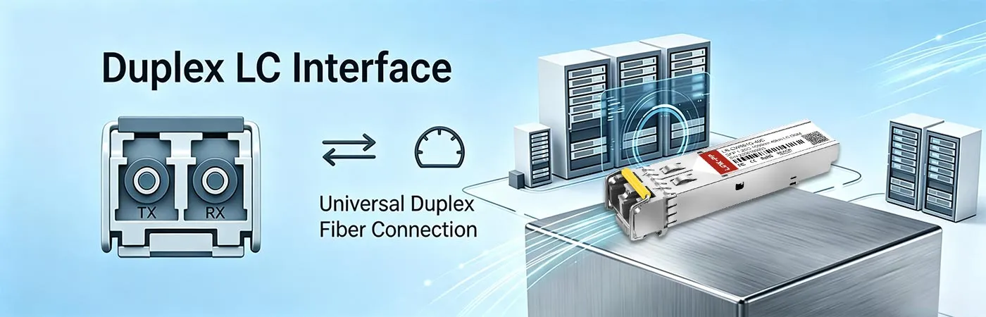 LS-CW551G-40C Module with Duplex LC Interface