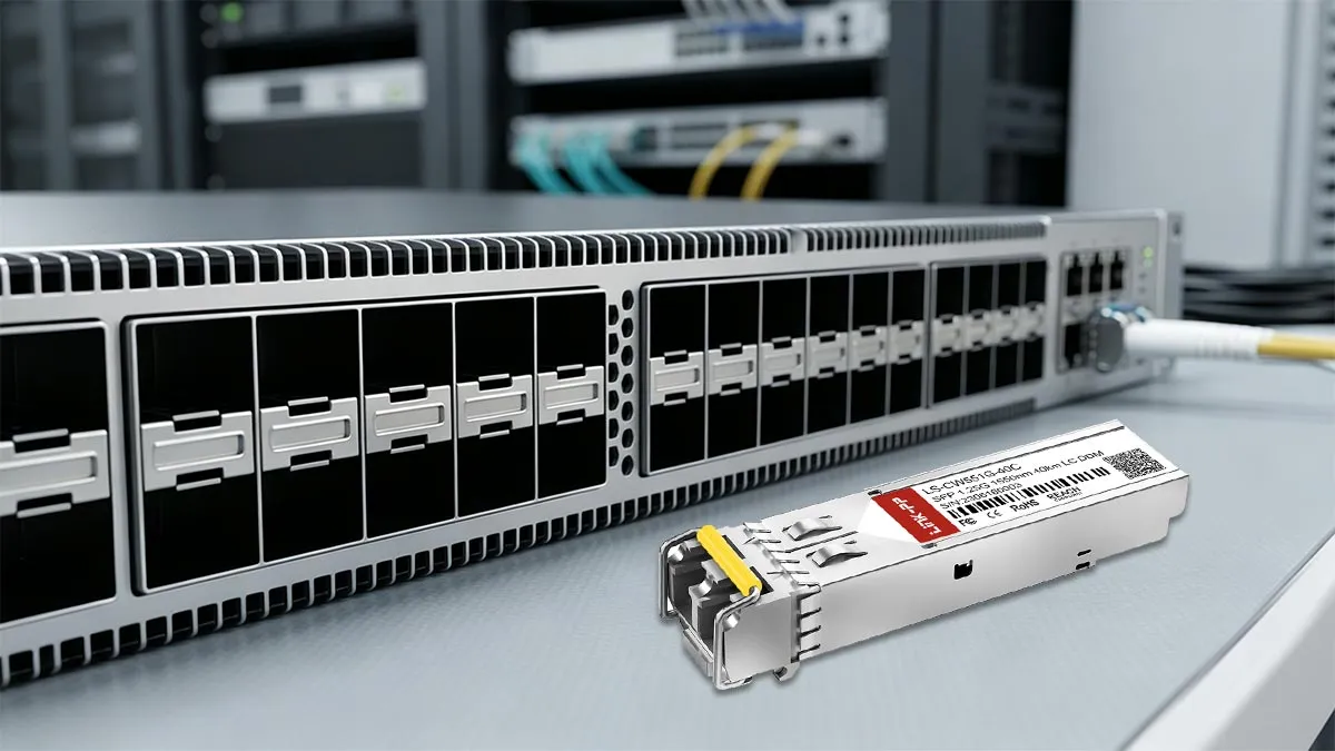 LINK-PP LS-CW551G-40C 1G SFP Usage Demonstration