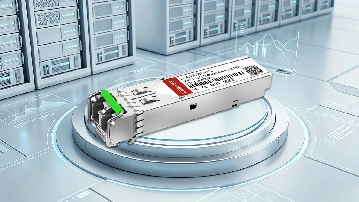 H3C SFP-GE-LH40-SM1530-CW Compatible LINK-PP 1G SFP Specifications