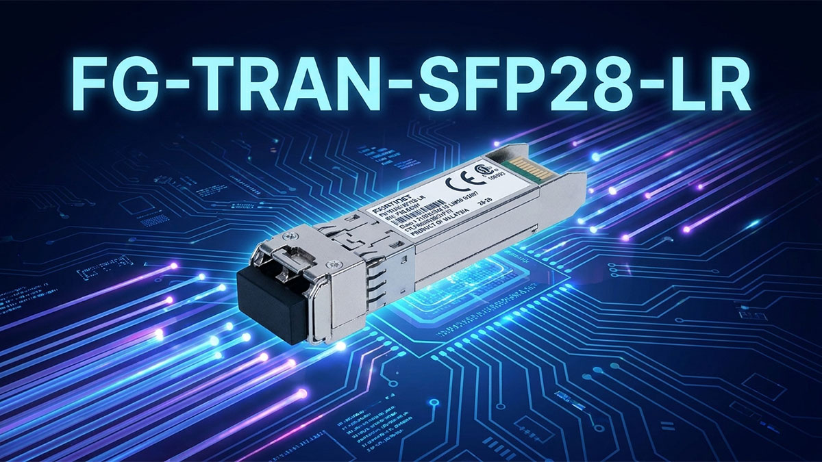 What Is Fortinet FG-TRAN-SFP28-LR?