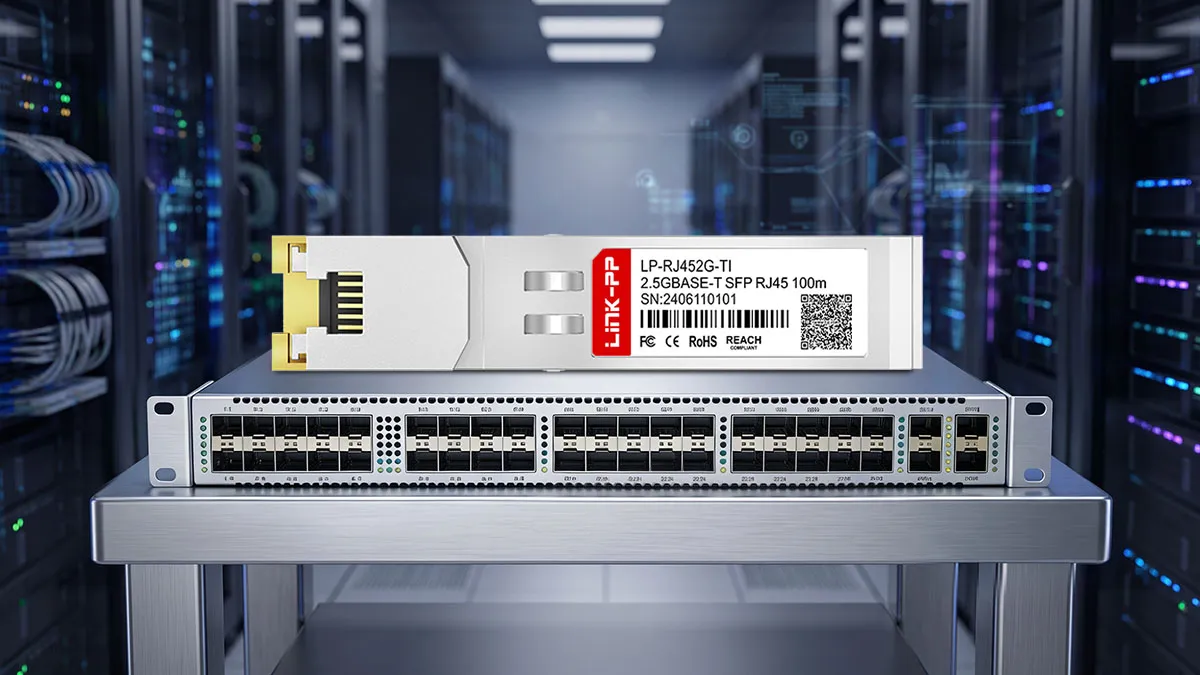 FS SFP-2.5G-T-I Compatible LINK-PP 2.5GBASE-T SFP Copper Module