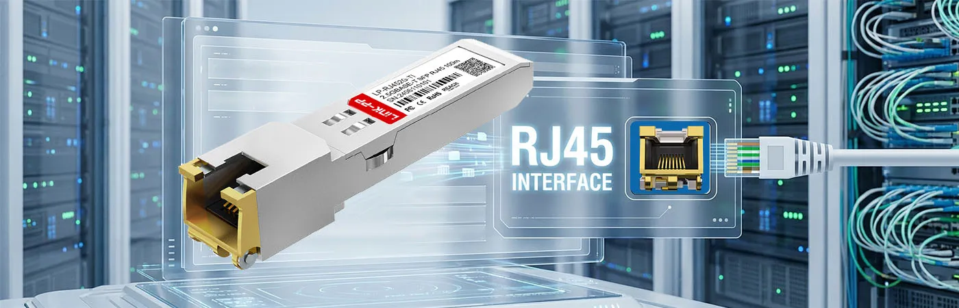 SFP-2.5G-T-I Module with RJ45 Interface