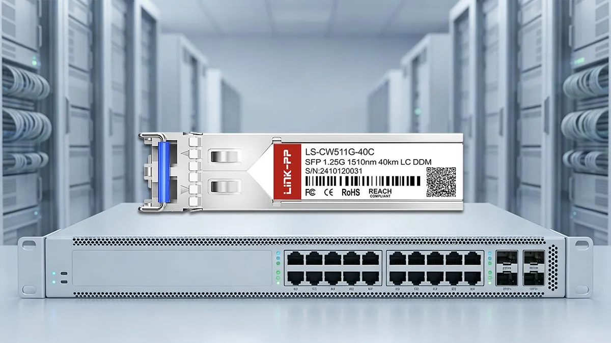 Arista SFP-1G-CW-1510 Compatible LINK-PP 1G SFP Optical Module
