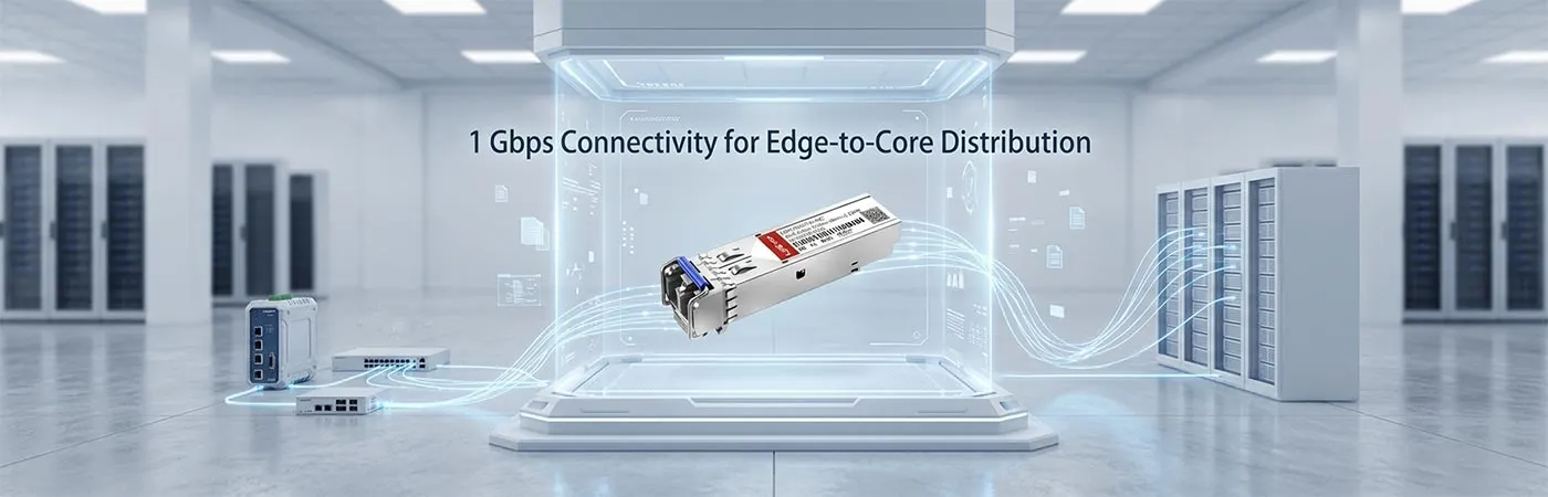 SFP-1G-CW-1510: 1 Gbps Connectivity for Edge-to-Core Distribution