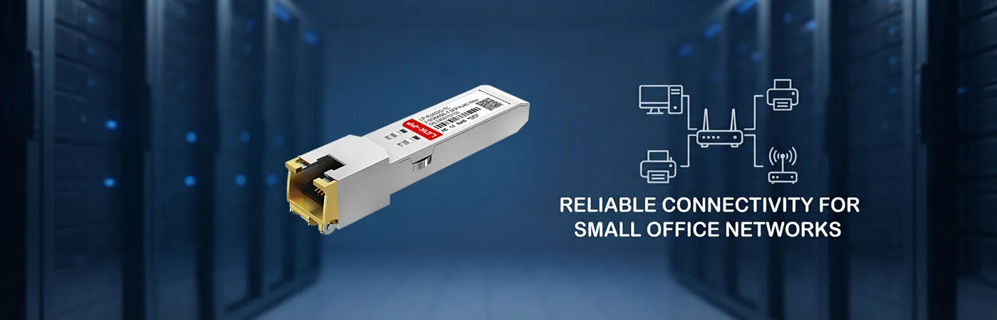 SFP-2.5G-T: 2.5G Connectivity for Small Office Networks