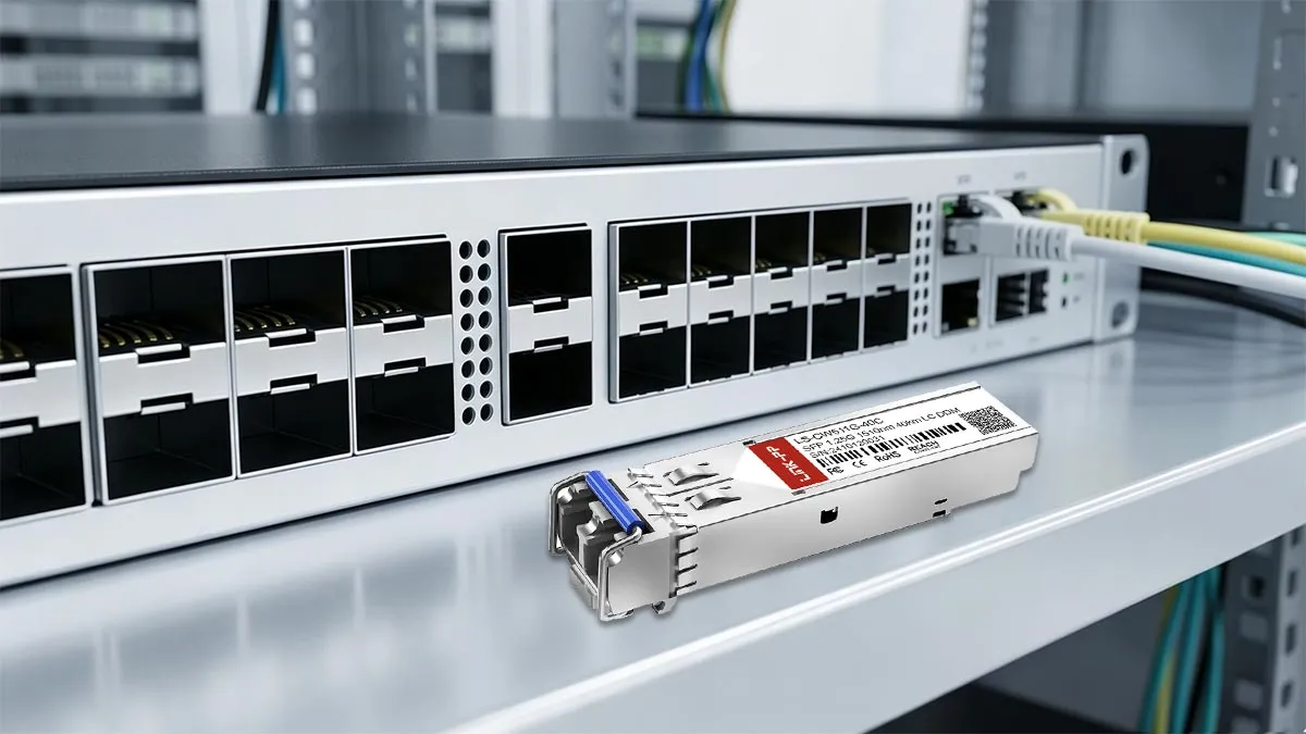 Arista SFP-1G-CW-1510 Compatible LINK-PP 1G SFP Usage Demonstration