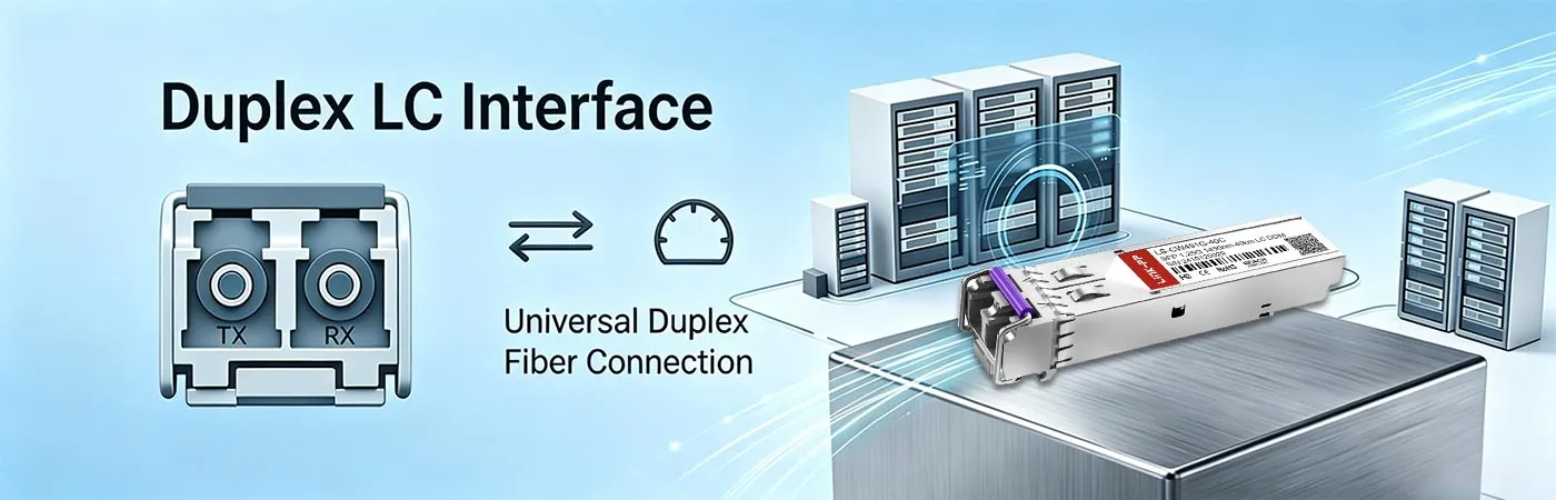 LS-CW491G-40C Module with Duplex LC Interface
