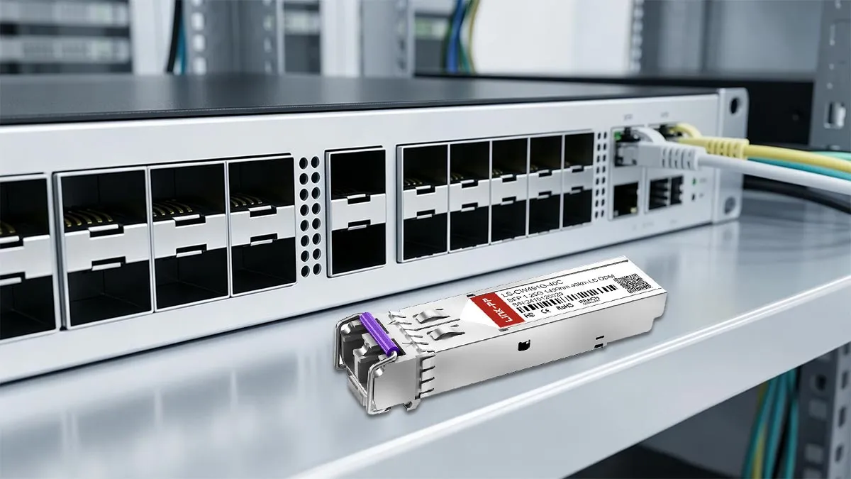 LINK-PP LS-CW491G-40C 1G SFP Usage Demonstration