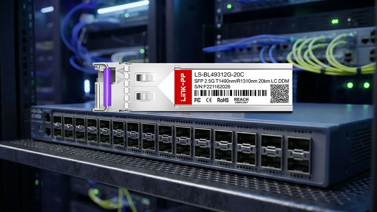 LINK-PP LS-BL49312G-20C 2.5G BiDi SFP Optical Module