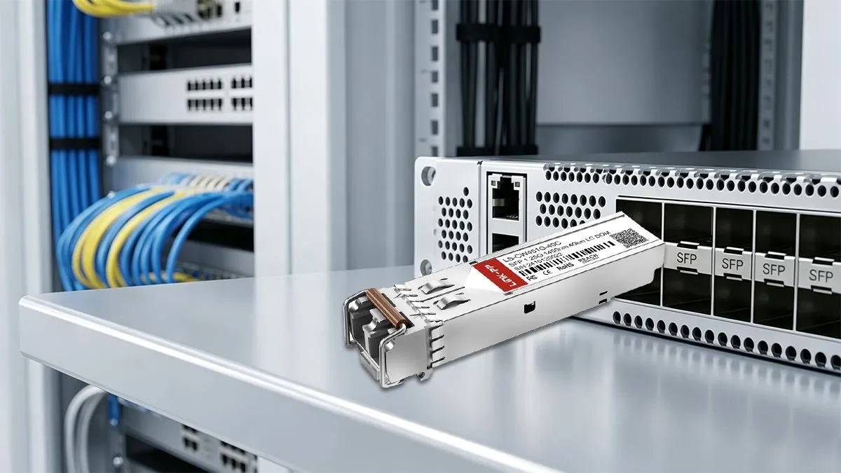 HW 0231A4-1450 Compatible LINK-PP 1G SFP Usage Demonstration
