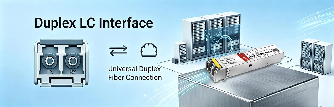 LS-CW391G-40C Module with Duplex LC Interface