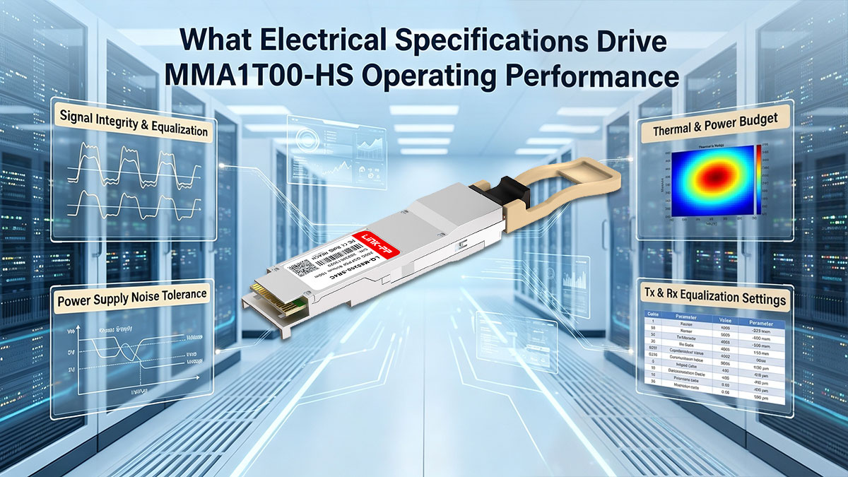 What Electrical Specifications Drive MMA1T00-HS Operating Performance