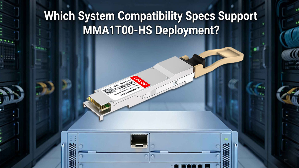 Which System Compatibility Specs Support MMA1T00-HS Deployment