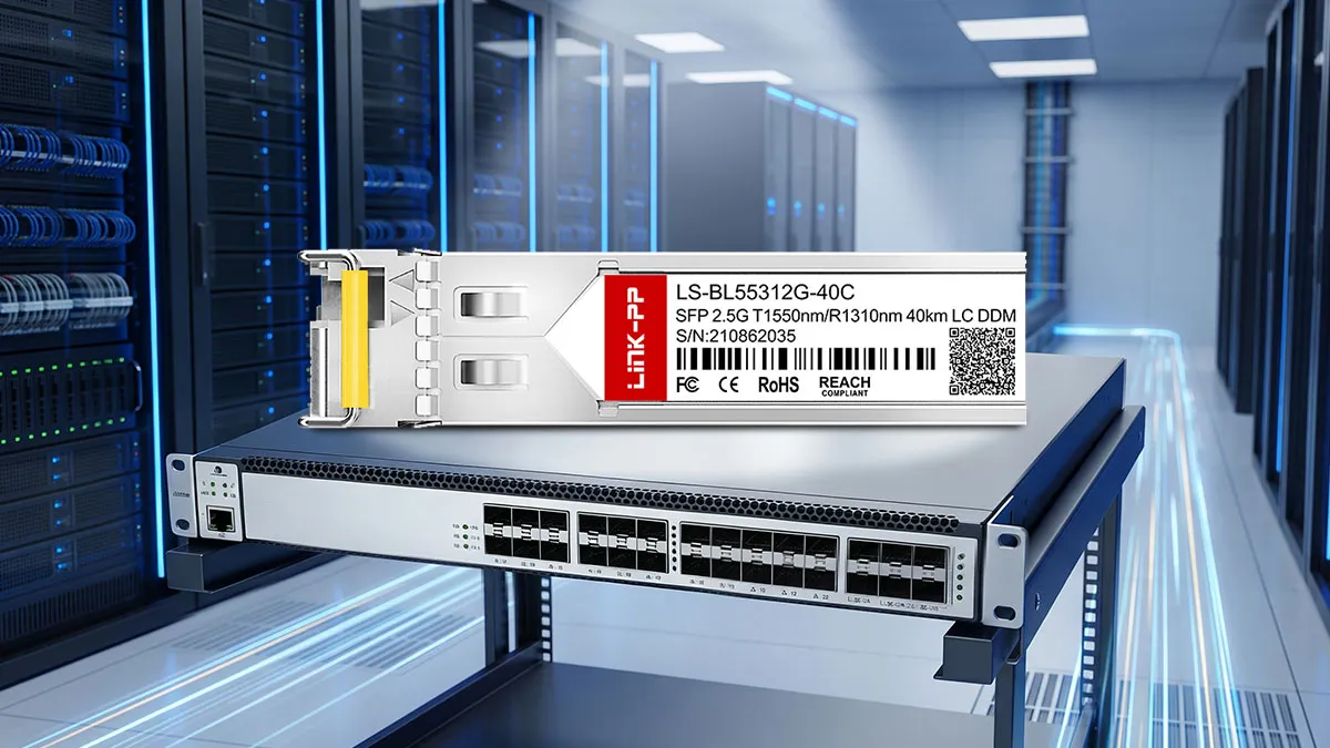 LINK-PP LS-BL55312G-40C 2.5G BiDi SFP Optical Module