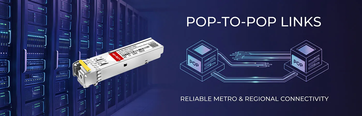 LS-BL55312G-40C: 2.5G Connectivity for POP-to-POP Links