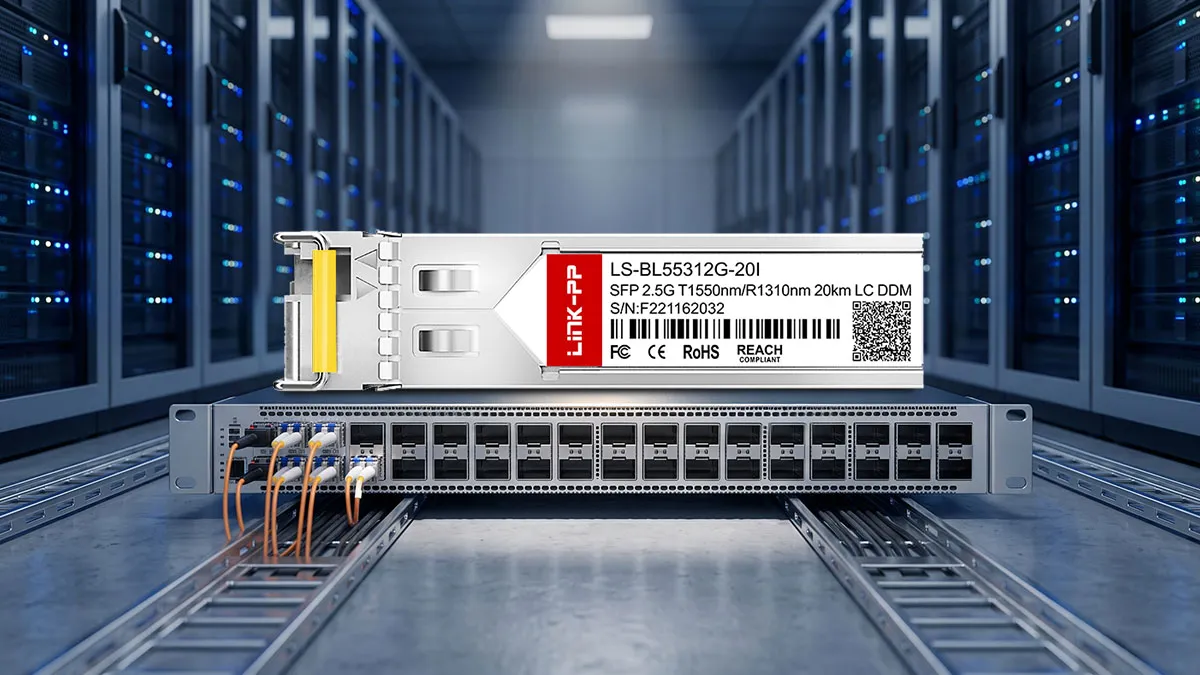 LINK-PP LS-BL55312G-20I 2.5G BiDi SFP Optical Module