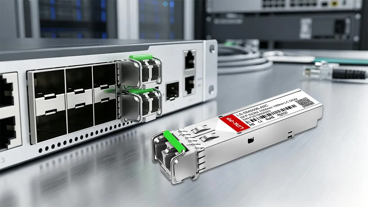 LINK-PP LS-SM5506-A0C 622M SFP&nbsp;Usage Demonstration