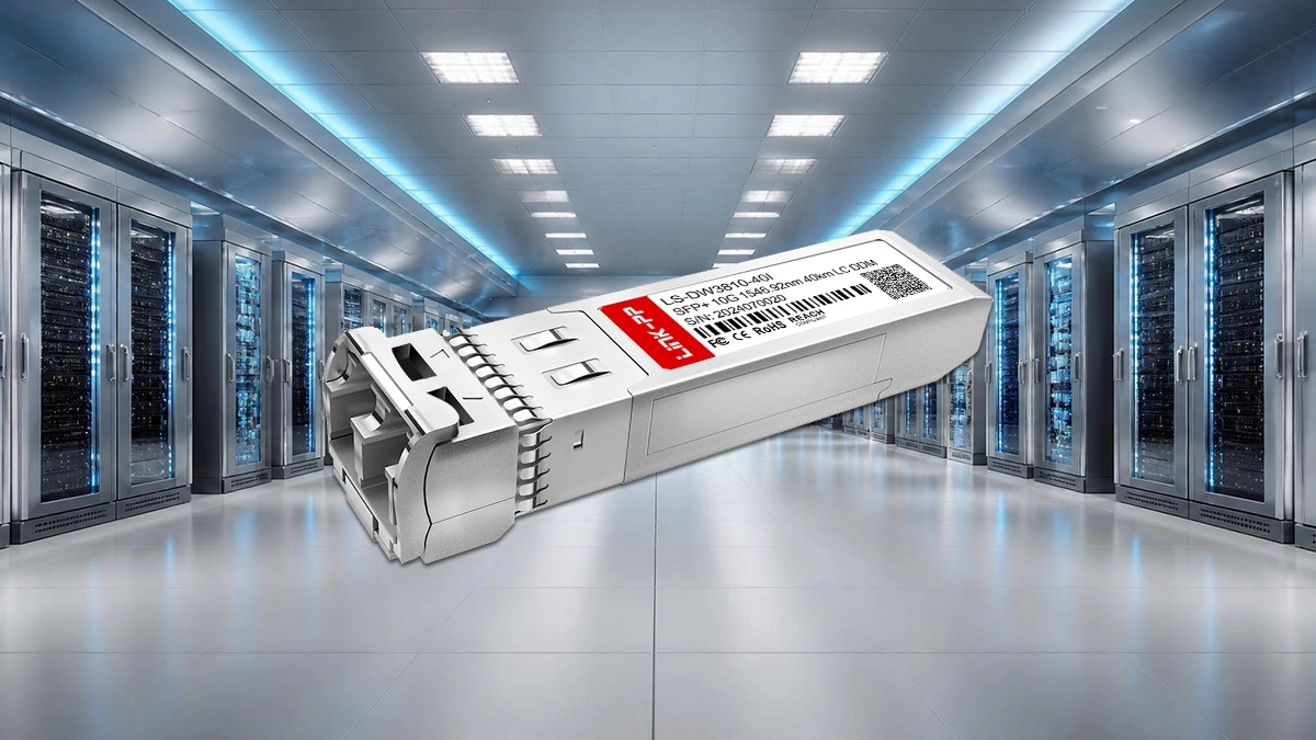 Compatível com Cisco DWDM-SFP10G-46.92-I LINK-PP Módulo Óptico 10G SFP+