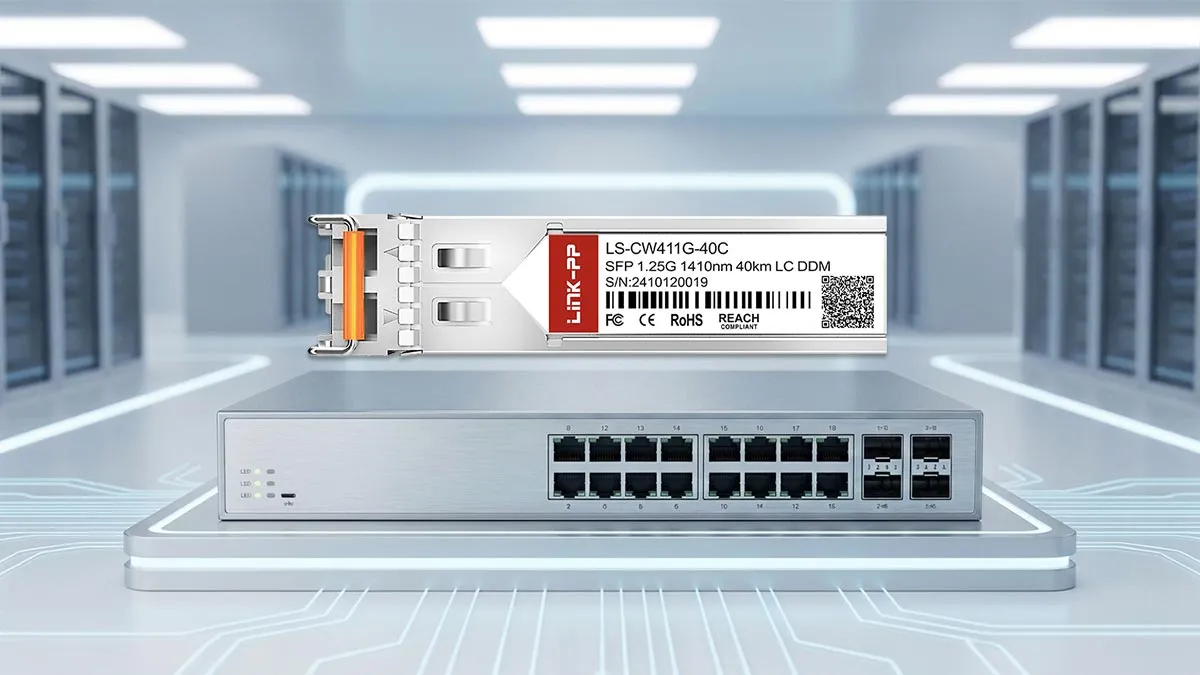 LINK-PP LS-CW411G-40C 1G SFP Optical Module