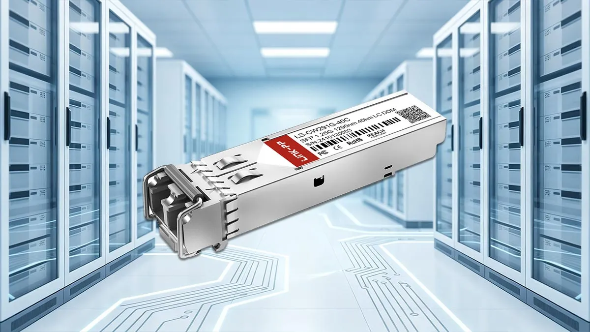 LINK-PP Spécifications du module SFP 1G LS-CW291G-40C
