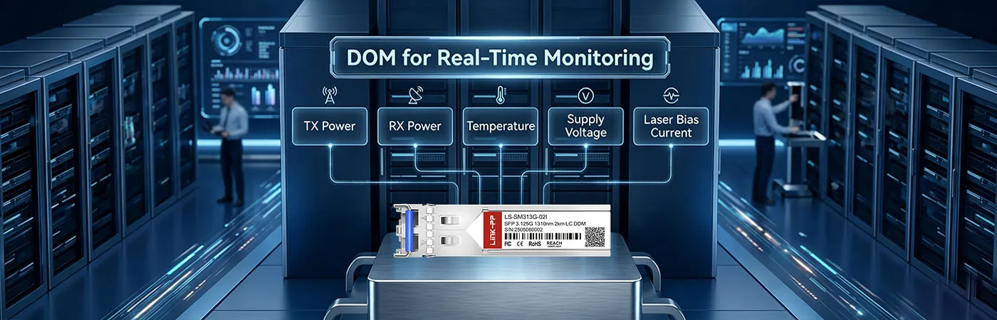 LS-SM313G-02I Module with DOM for Real-Time Monitoring