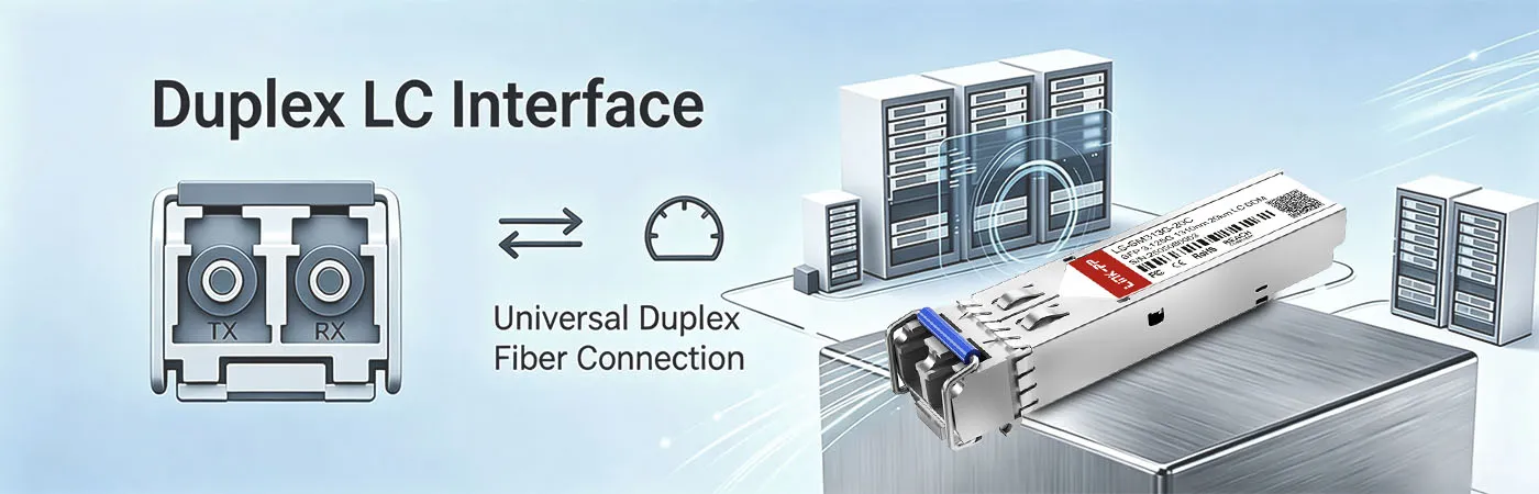 LS-SM313G-20C Module with Duplex LC Interface