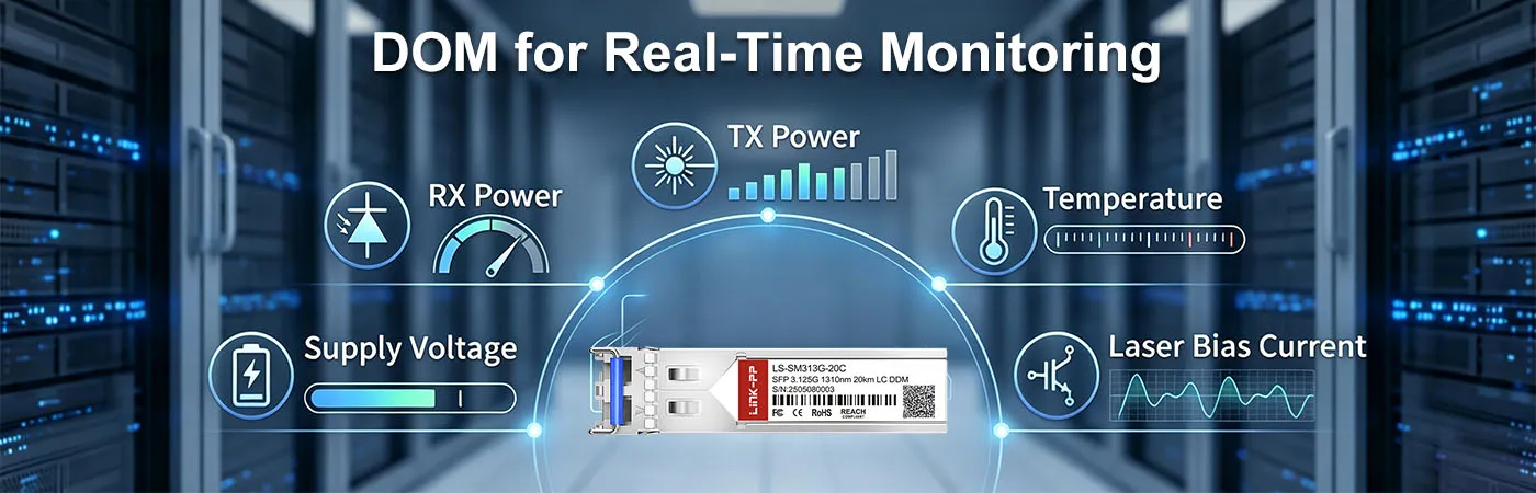 LS-SM313G-20C Module with DOM for Real-Time Monitoring