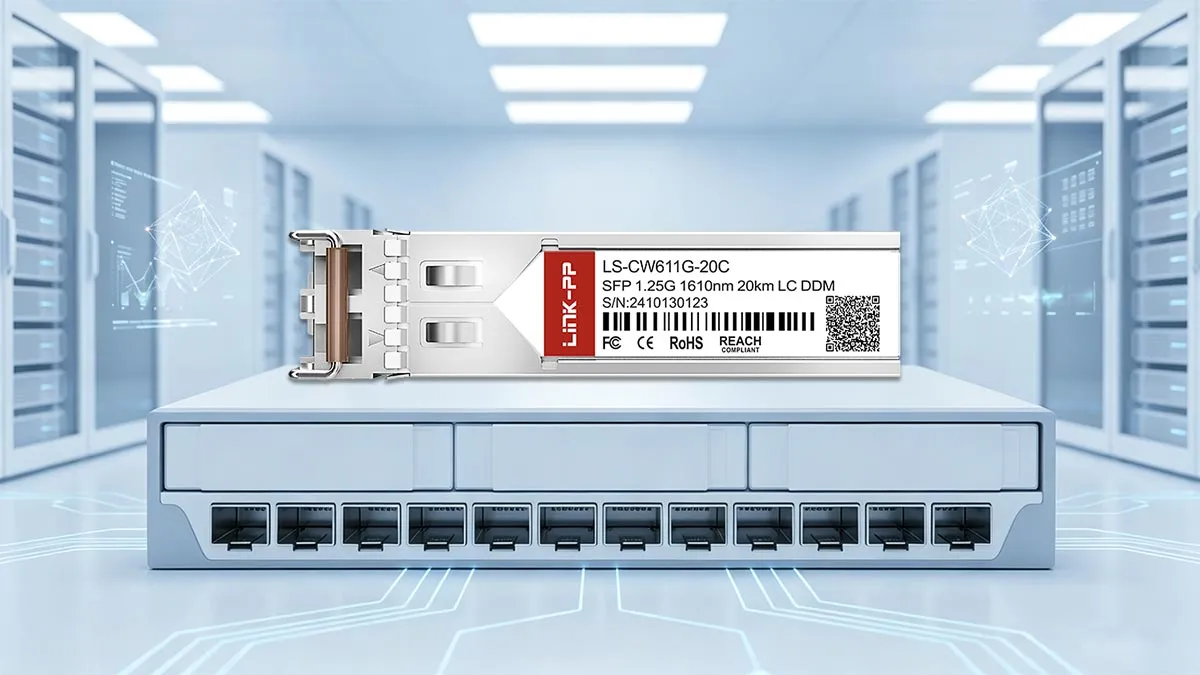Arista SFP-1G-CW-1610-20 Compatible LINK-PP 1G SFP Optical Module