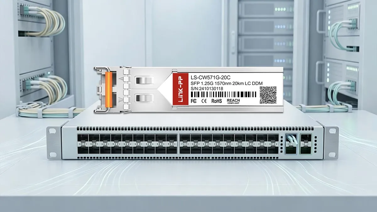Arista SFP-1G-CW-1570-20 Compatible LINK-PP 1G SFP Optical Module